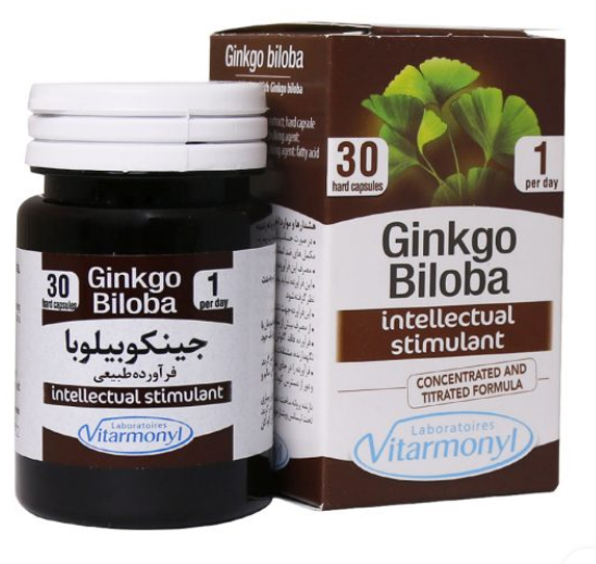 کپسول جینکوبیلوبا 30 عددی ویتارمونیل