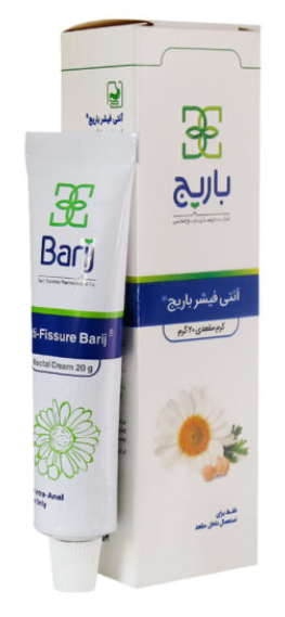 کرم مقعدی آنتی فیشر باریج 30 گرمی