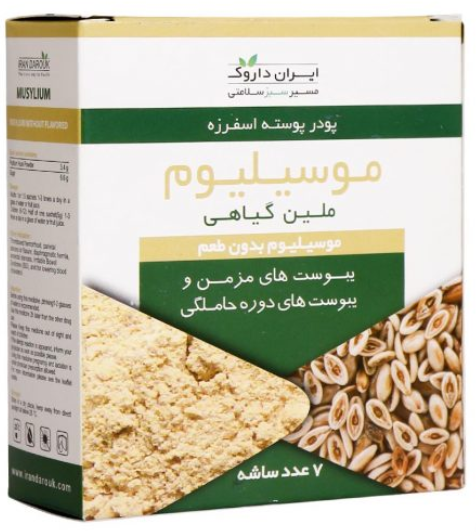 ساشه گیاهی موسیلیوم با طعم موز 7 عددی ایران داروک
